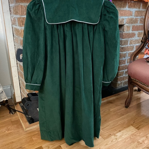 NWOT Wish upon a Star Girls Green Christmas Dress size 6 - Picture 3 of 9